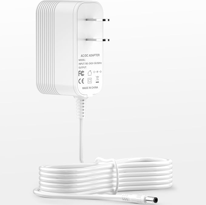 24V Power Adapter for FreAire HAP-607 / HAP607 Air Purifier, Compatible by QIHOWHUE