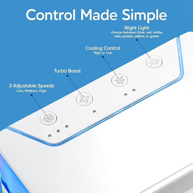 ONTEL Arctic Air Personal Space Cooler, Portable Air Conditioner | The Quick & - Image 5