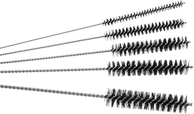 MEETOOT 15-Piece 4-Inch Nylon Tube Brush Set, Straw Cleaning Brush, Carburetor - Image 3