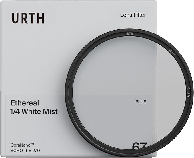 Urth 58mm Ethereal White Mist ¼ Diffusion Lens Filter by Urth