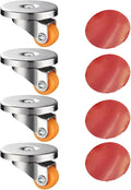 4Pieces Furniture Casters with Stick Adhesive Small Appliance Rollers Home by Unknown