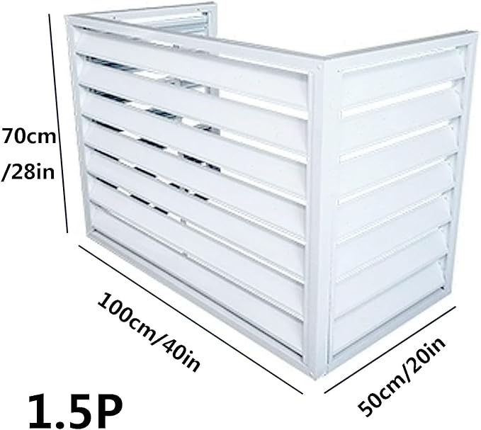 Outdoor air conditioning fence, outdoor air conditioning hidden protective cover - Image 2