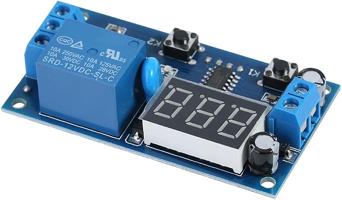 Infinite Loop Cycle Timer Module, Timer Switch Module, Adjustable LED Display by Yosoo