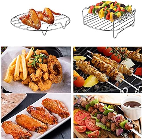 Air Fryer Rack XL Air Fryer Accessories Set of 2, Double Layer Rack - Image 4