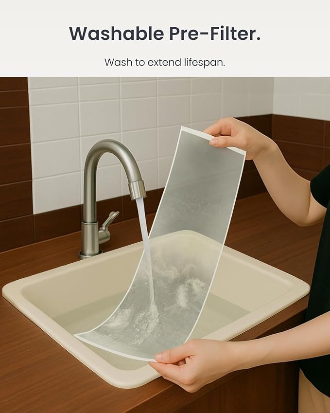 SwitchBot Air Purifier Table and Replacement Pet Filter 1 Pack - Image 5