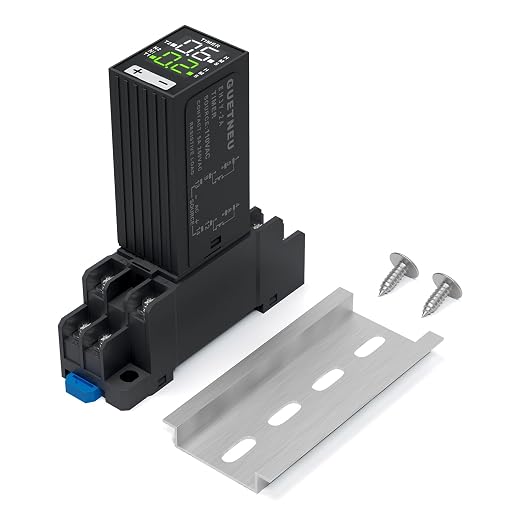 LCD Digital Display Time Relay, Time Control Delayer, Dual Time by GUETNEU