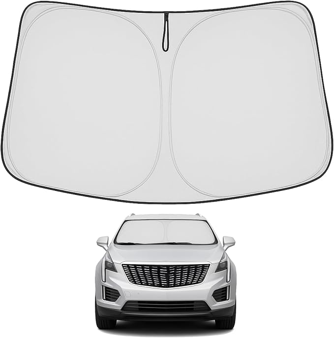 Proadsy 2026 Upgrade Windshield Sun Shade Custom Fit Cadillac XT5 2017-2026 by Proadsy