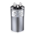 60/5 MFD uF 370/440V CBB65 Dual Run Round Capacitor by Fiada