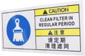 Industrial Equipment Decal Warning Label Sticker by Unknown