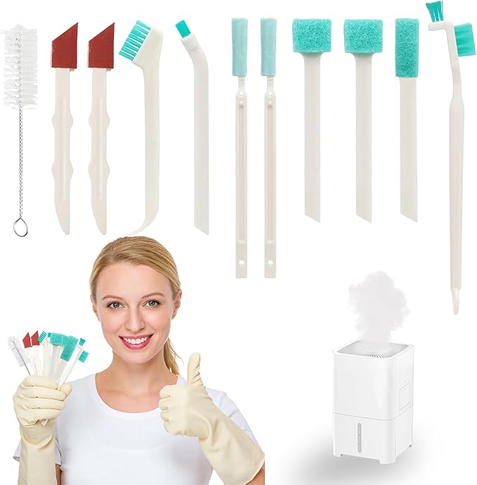 11 Pcs Humidifier Cleaner Brush Set, Small Cleaning Brushes by Unknown