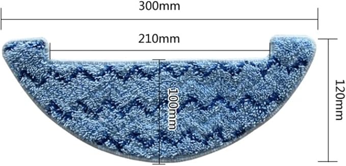 Main Brush Side Brush HEPA Filter Mop Cloths Compatible - Image 2