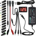 Universal Power Supply 3V~24V 3A 72W Adjustable Variable 3V 5V 9V 12V 18V 20V by Wefomey