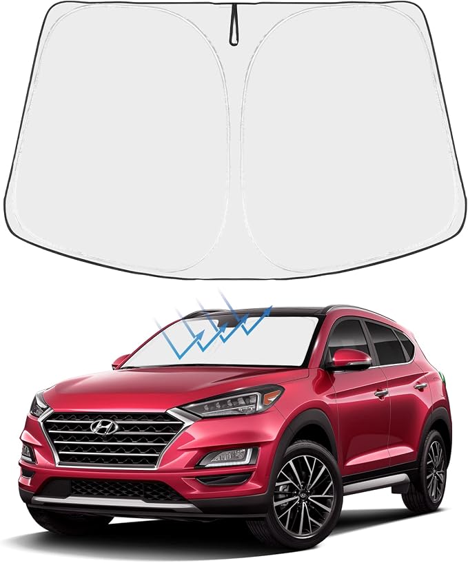 Proadsy 2026 Upgrade Windshield Sun Shade Custom Fit Hyundai Tucson 2016-2021 by Proadsy