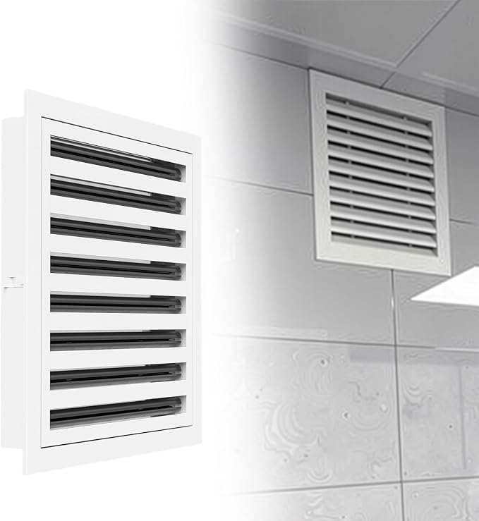 Outside Mounted Gable attic Vent Covers, air Return Vent Cover by Unknown