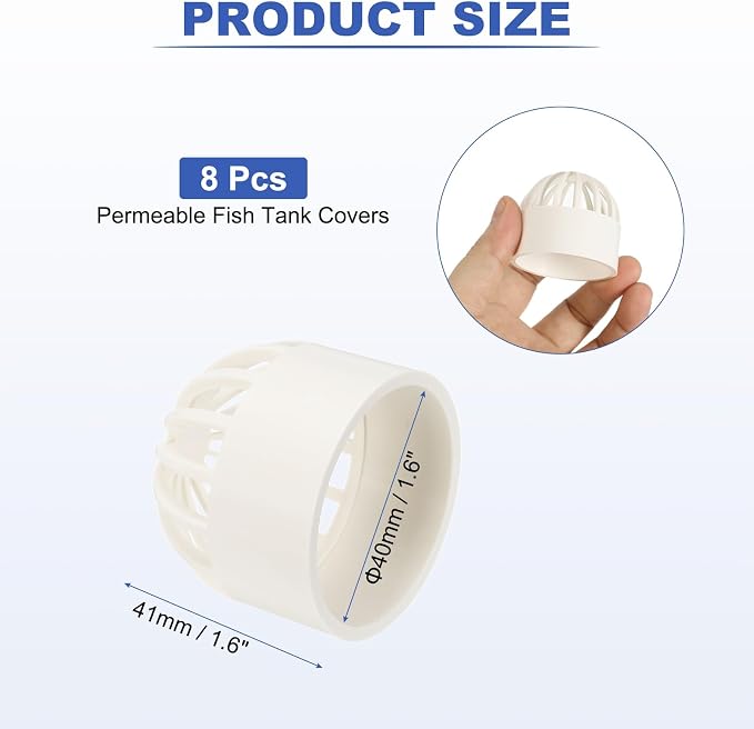 PATIKIL 1.6 Inch Fish Cover Permeable Cap - Image 2