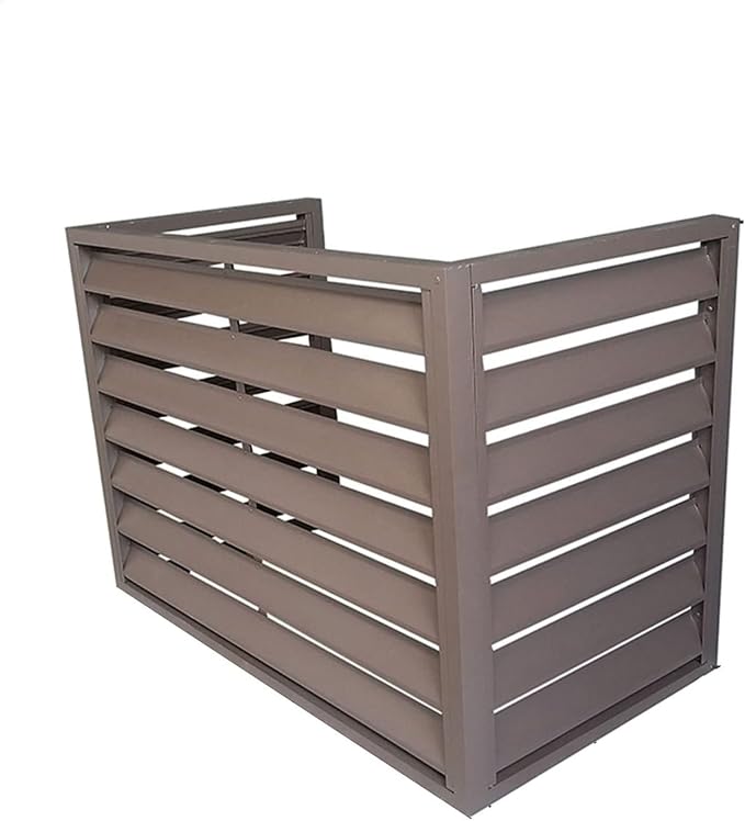 Outdoor air conditioning fence, outdoor air conditioning hidden protective cover by Unknown