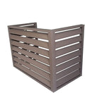 Freestanding Louvered Space Divider, outdoor garbage can enclosures, balcony by Unknown