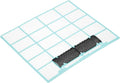 PATIKIL Air Conditioner Filter Replacement 375mm x 330mm, Plastic Air Filtering by PATIKIL