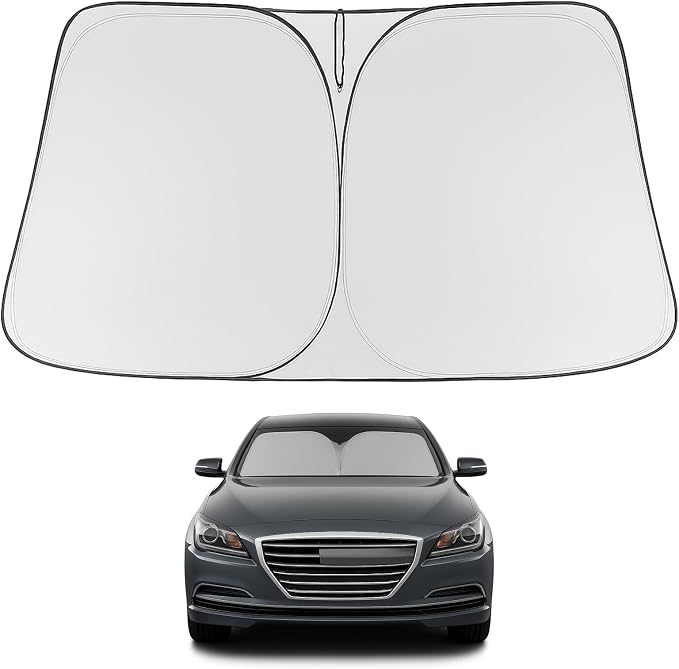 Proadsy 2026 Upgrade Windshield Sun Shade Custom Fit 2015-2016 Genesis Foldable by Proadsy