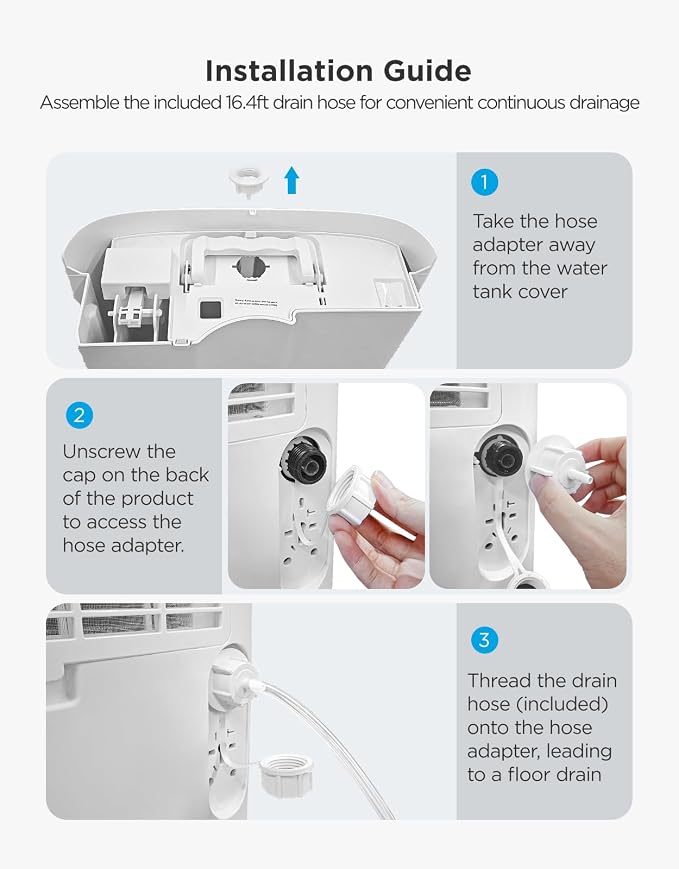 GoveeLife Dehumidifier for Home 4, 500 Sq. Ft. 50 to 137 Pint - Image 9