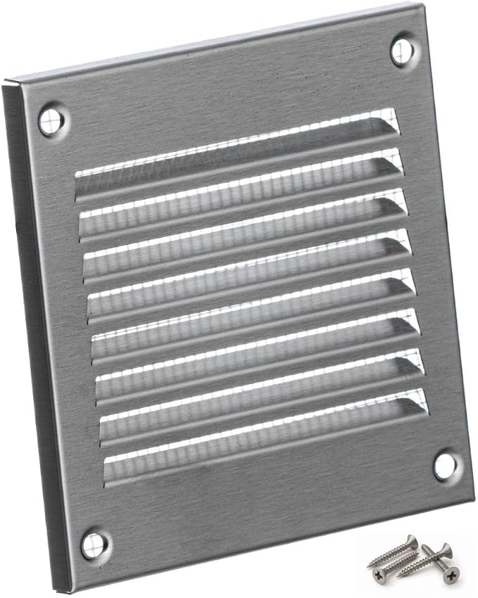 Steinberg14 Stainless Steel Vent Cover 2x2 by Steinberg14