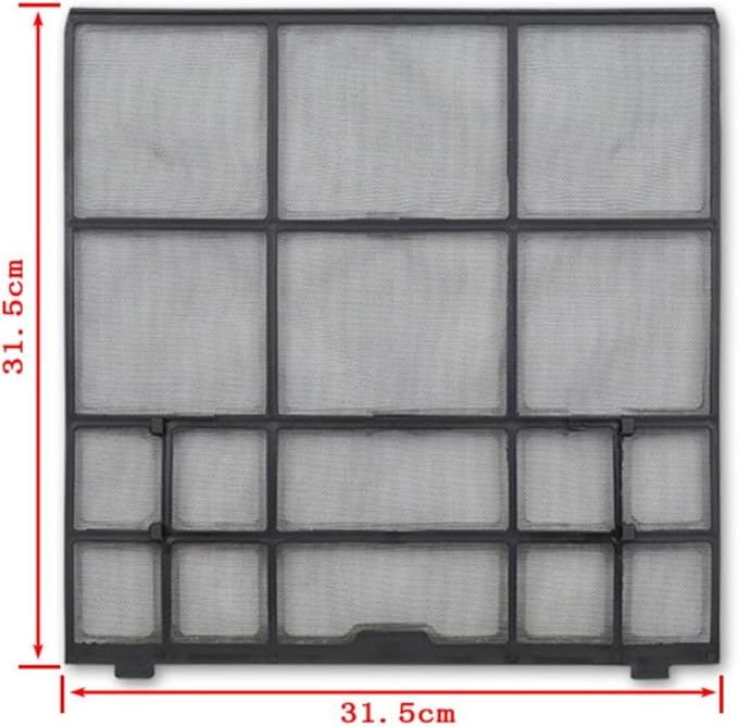 Wall-Mounted Air Conditioner Filter Screen, Plastic Anti-Dust Mesh - Image 2