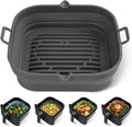 Silicone Air Fryer Liners Square by Loveuing