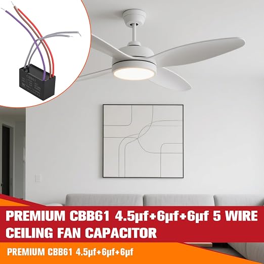 Ceiling Fan Capacitor 5 Wire for Compatible - Image 7