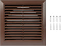 6 Inch Fit Brown Plastic Vent Cover by HVACOV