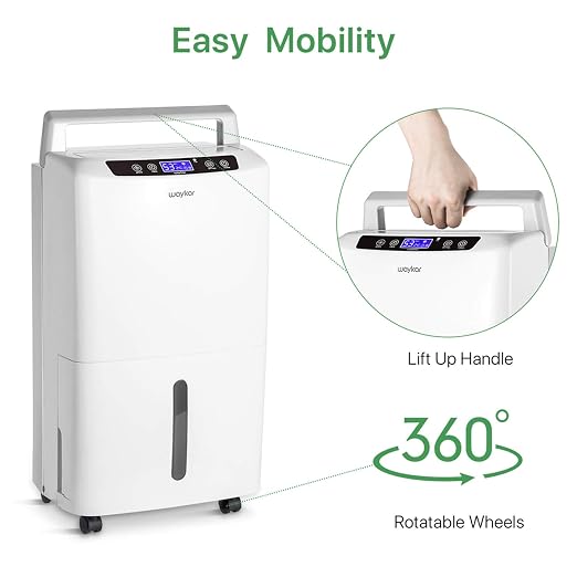 Waykar 34 Pints Energy Star Dehumidifier - Image 7