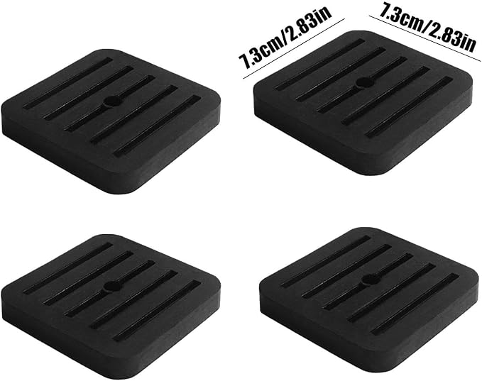 Anti Vibration Mount, Rubber Shock Absorber Pad, Noise Reduction Isolator - Image 2