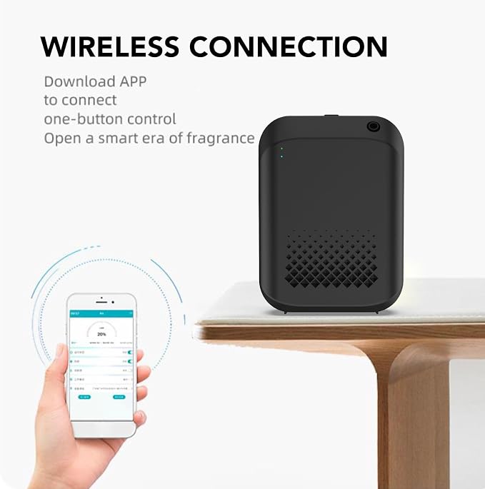 Zunate Smart Scent Air Machine 150ML Bluetooth Cold Air Diffuser - Image 3