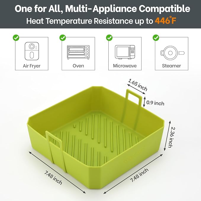 NEWITEE Silicone Air Fryer Liners - Image 5
