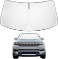 Proadsy 2026 Upgrade Windshield Sun Shade Custom Fit Jeep Wagoneer 2022-2025 by Proadsy