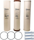 Home Master Whole House 4-Layer Sediment 25 to 1 Micron, Radial Flow GAC Carbon by HomeMaster
