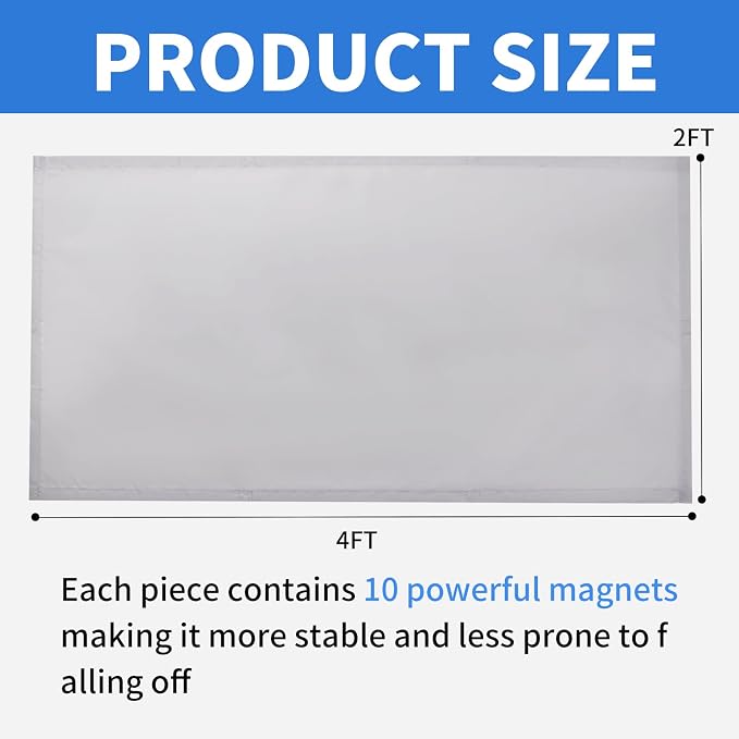 Torixqi12 Pcs Fluorescent Light Covers - Image 2
