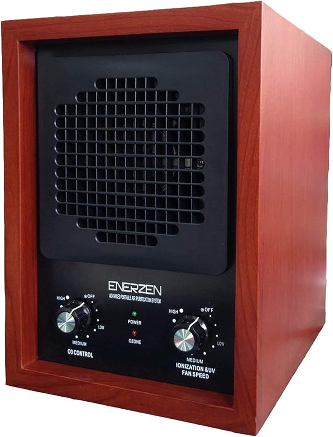Enerzen LB-444 Commercial HEPA Air Purifier 3500 Sq. Ft. Ozone Ionizer Cleaner by OION+Technologies