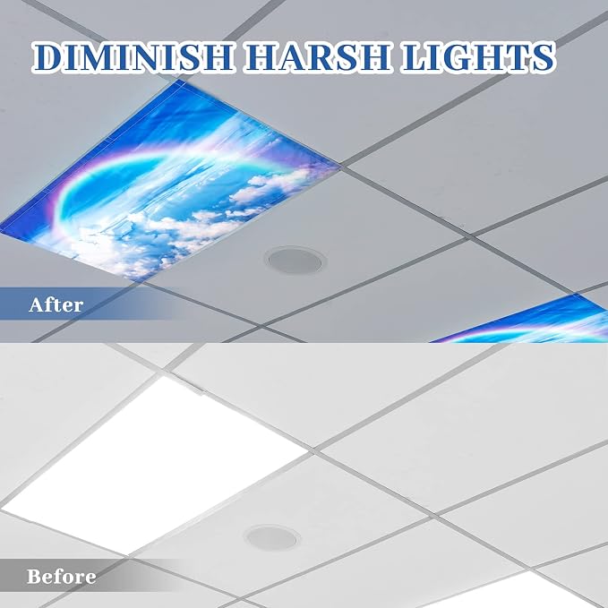 Patelai 4 x 2 Feet Fabric Fluorescent Light Cover - Image 3
