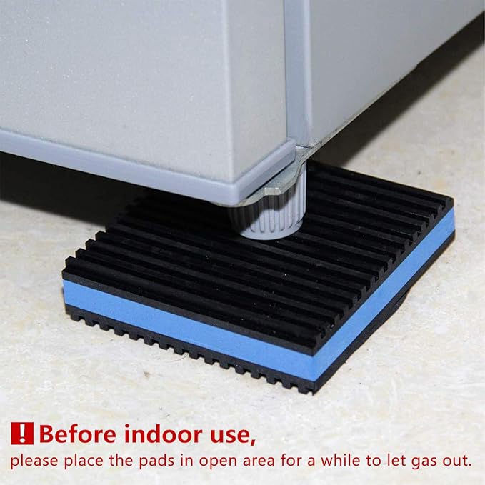LBG Products Rubber Anti-Vibration Isolator Pads, Heavy Duty Blue EVA Pad - Image 4
