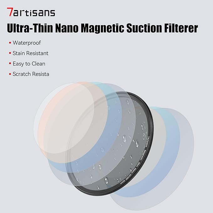 7artisans Nano Magnetic Filter UV Filter ND Light Reduction Filter/CPL - Image 4