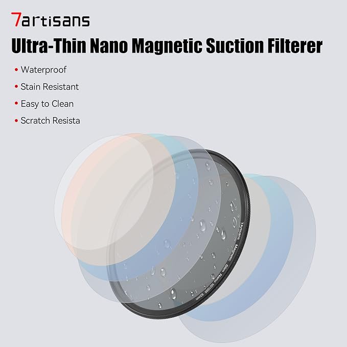 7artisans Nano Magnetic Filter UV Filter ND Light Reduction Filter/CPL - Image 3