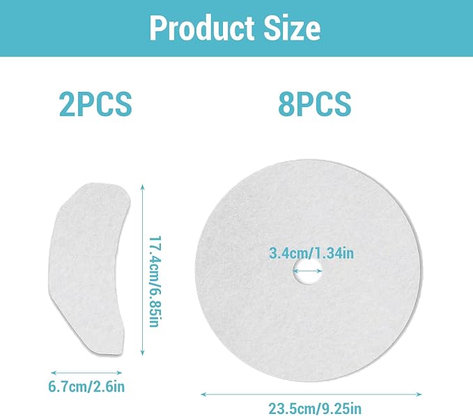 10Pcs Dryer Filter Replacement, Universal Cloth Dryer Replacement Include 8 - Image 2
