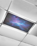 Yukro 1 Pack Starry Sky Fluorescent Light Covers Dark Blue and Purple Space by Unknown