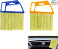 2PCS Blind Cleaner Duster Tool, Microfiber Washable Handheld Mini Duster Brush by Unknown