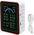Indoor Air Quality Monitor, 18 in 1 Professional Meter, Battery Powered by BONKZEBU