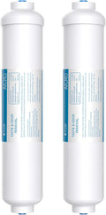 Inline Water Filter for Ice Maker, Refrigerator, Under-Sink Reverse Osmosis by Vegebe