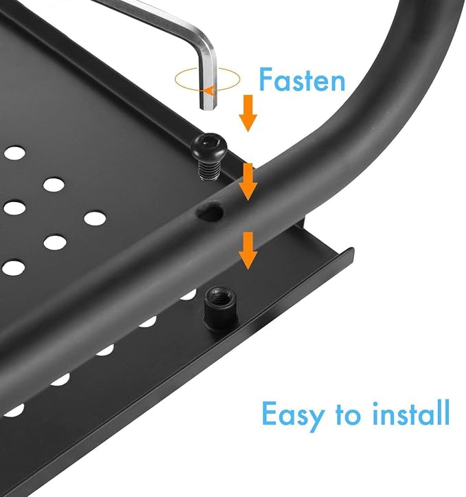 HUANUO Monitor Stand Riser for Desk, Laptop Stand, Laptop Shelf w/Vented Metal - Image 6