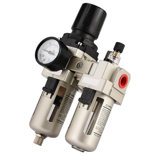 Air Filter Regulator, AC3010-03 Aluminum Alloy Pressure Regulator Trap Water - Image 7