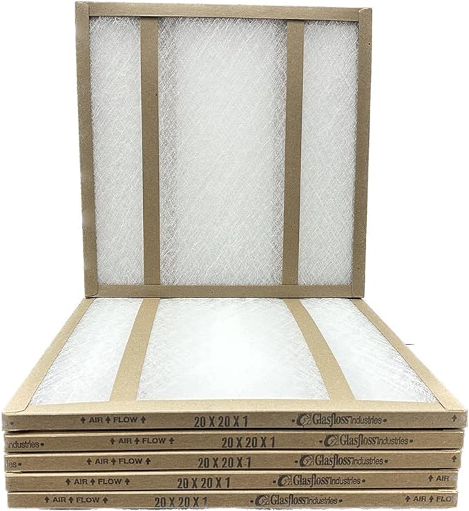 20x20x1 Fiberglass Air Filters, AC & Furnace, Glasfloss | Double-strut design by Glasfloss