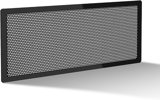 Floor Register Vent Cover- 4"x10" Air Vent Screen Mesh, Frame Tape Perfect by IFRMMY